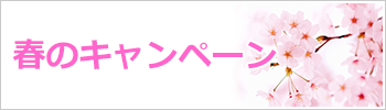 春のキャンペーン